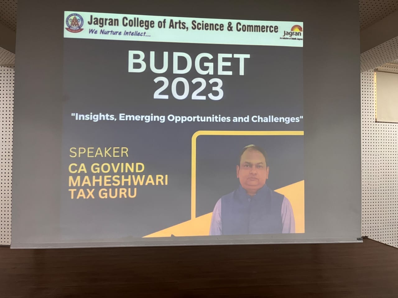 Read more about the article Seminar on Analysis of Union Budget 2023