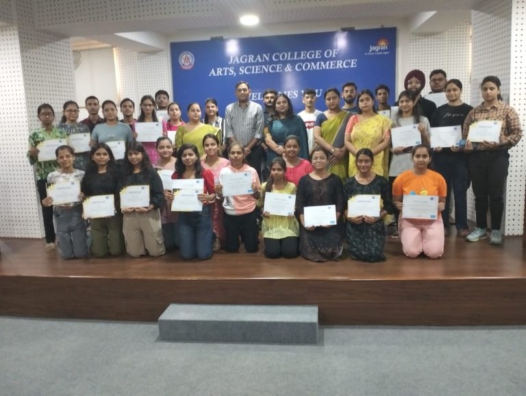 Read more about the article Jagran College and Bajaj Finserv Collaborate for Successful CPBFI Internship Program